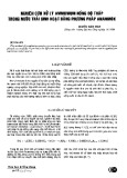 Nghiên cứu xử lý ammonium nồng độ thấp trong nước thải sinh hoạt bằng phương pháp anammox