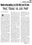 Ngành công nghiệp ô tô Việt Nam sau 20 năm: Thực trạng và Giải pháp