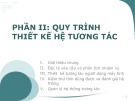 Bài giảng Nhập môn tương tác người máy: Chương 2 (phần 2) - TS. Vũ Thị Hương Giang