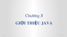 Bài giảng Lập trình hướng đối tượng: Chương 3 - Châu Thị Bảo Hà