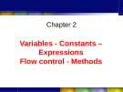 Lecture Windows programming: Chapter 2 - Châu Thị Bảo Hà