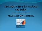 Bài giảng Matlab ứng dụng