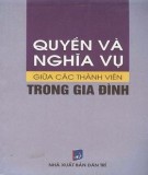 Tìm hiểu Quyền và nghĩa vụ giữa các thành viên trong gia đình: Phần 2