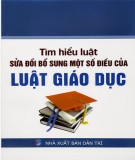 Hệ thống luật sửa đổi bổ sung một số điều của Luật Giáo dục: Phần 1