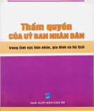 Lĩnh vực hôn nhân, gia đình và hộ tịch - Thẩm quyền của Ủy ban nhân dân: Phần 2