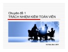 Bài giảng Kiểm toán 2: Chuyên đề 1 - PGS.TS. Vũ Hữu Đức