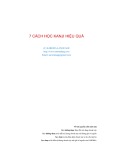 7 cách học Kanji