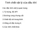 Bài giảng Đặc tính vật liệu sản phẩm dầu máy