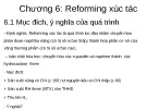 Bài giảng Chương 6: Reforming xúc tác