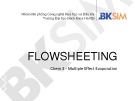 Bài giảng Flowsheeting: Chem 3 - Multiple Effect Evaporation