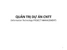 Bài giảng Quản trị dự án công nghệ thông tin - Bài 1: Giới thiệu về quản trị dự án