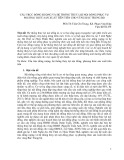 Cấu trúc đồng ruộng và hệ thống thủy lợi nội đồng phục vụ phương thức sản xuất tiên tiến cho vùng Bắc Trung Bộ