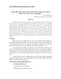 Thành phần hóa sinh và khả năng kháng khuẩn của dịch chiết lá muồng trâu (Cassia alata L.) - Võ Thị Mai Hương