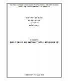 Bài giảng Phát triển hệ thống thông tin kinh tế: Phần 2 - ĐH CNTT&TT