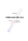 Bài giảng Toán cao cấp (A1) - TS. Vũ Gia Tê, ThS. Đỗ Phi Nga