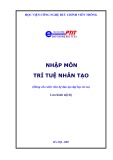 Giáo trình Nhập môn trí tuệ nhân tạo - PGS.TS. Nguyễn Quang Hoan