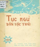 Dân tộc Thái và văn hóa tục ngữ (Tập 2): Phần 1