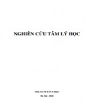 Khoa học nghiên cứu tâm lý học: Phần 2