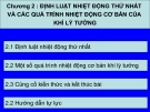 Bài giảng Kỹ thuật nhiệt