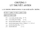 Bài giảng Kỹ thuật anten truyền sóng - Chương 3: Lý thuyết anten