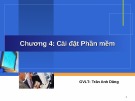 Bài giảng Công nghệ phần mềm: Chương 4 - Trần Anh Dũng