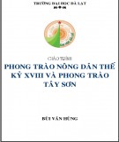 Giáo trình Phong trào nông dân thế kỷ XVIII và phong trào Tây Sơn: Phần 1