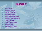 Bài thuyết trình: Phản ứng Elisa