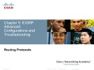 Lecture Routing Protocols - Chapter 5: EIGRP Advanced Configurations and Troubleshooting