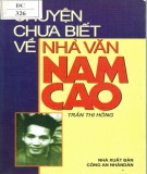 Tìm hiểu về nhà văn Nam Cao: Phần 2