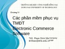 Bài giảng Thương mại điện tử: Chương 4 - ThS. Phạm Đình Sắc