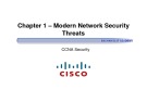 Lecture CCNA Security - Chapter 1: Modern Network Security Threats