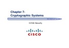 Lecture CCNA Security - Chapter 7: Cryptographic systems