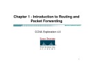 Lecture CCNA Exploration 4.0 (Kỳ 2) - Chapter 1: Introduction to Routing and packet forwarding