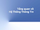 Bài giảng Phân tích thiết kế hệ thống thông tin - Chương 1: Tổng quan về hệ thống thông tin