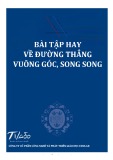 Bài tập hay về đường thẳng vuông góc, song song