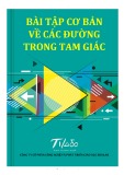 Bài tập về các đường trong tam giác