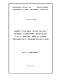 Luận án Tiến sĩ Y học: Nghiên cứu sự tăng trưởng cấu trúc sọ mặt trăng theo phân tích Ricketts ở trẻ 12 - 15 tuổi và đánh giá giá trị tiên đoán với giá trị thực tế tại Cần Thơ