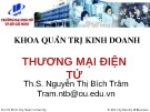 Bài giảng Thương mại điện tử - ThS. Nguyễn Thị Bích Trâm