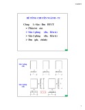 Bài giảng Thủy công: Chương 1 - TS. Trần Văn Tỷ