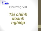 Bài giảng Lý thuyết Tài chính - Tiền tệ: Chương 8 - Đại học Ngoại thương