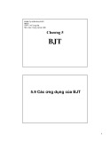 Bài giảng Dụng cụ bán dẫn: Chương 5 - Hồ Trung Mỹ (Phần 4)