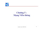 Bài giảng Truyền dẫn số liệu mạng - Chương 5: Mạng viễn thông (ĐH Bách khoa TP. HCM)