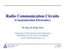 Lecture Radio Communication Circuits: Chapter 1 & 2 - Đỗ Hồng Tuấn