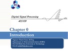 Lecture Digital signal processing: Chapter 0 - Nguyen Thanh Tuan