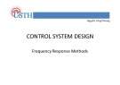 Lecture Control system design: Frequency response methods - Nguyễn Công Phương