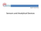 Lecture Sensors and analytical devices: Introduction - Nguyễn Công Phương