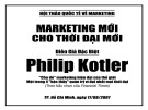 Bài giảng Maketing mới cho thời đại mới - Philip Kotler