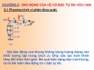 Bài giảng Động lực học công trình - Chương 2: Dao động của hệ có bậc tự do hữu hạn