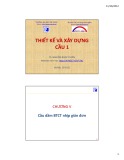 Bài giảng Thiết kế và xây dựng cầu 1: Chương 5 - TS. Nguyễn Ngọc Tuyển