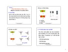 Bài giảng Kỹ thuật điện tử C: Chương 3 - GV. Lê Thị Kim Anh